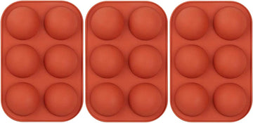 6 Holes Chocolate Making Silicone Mold Microcurrent