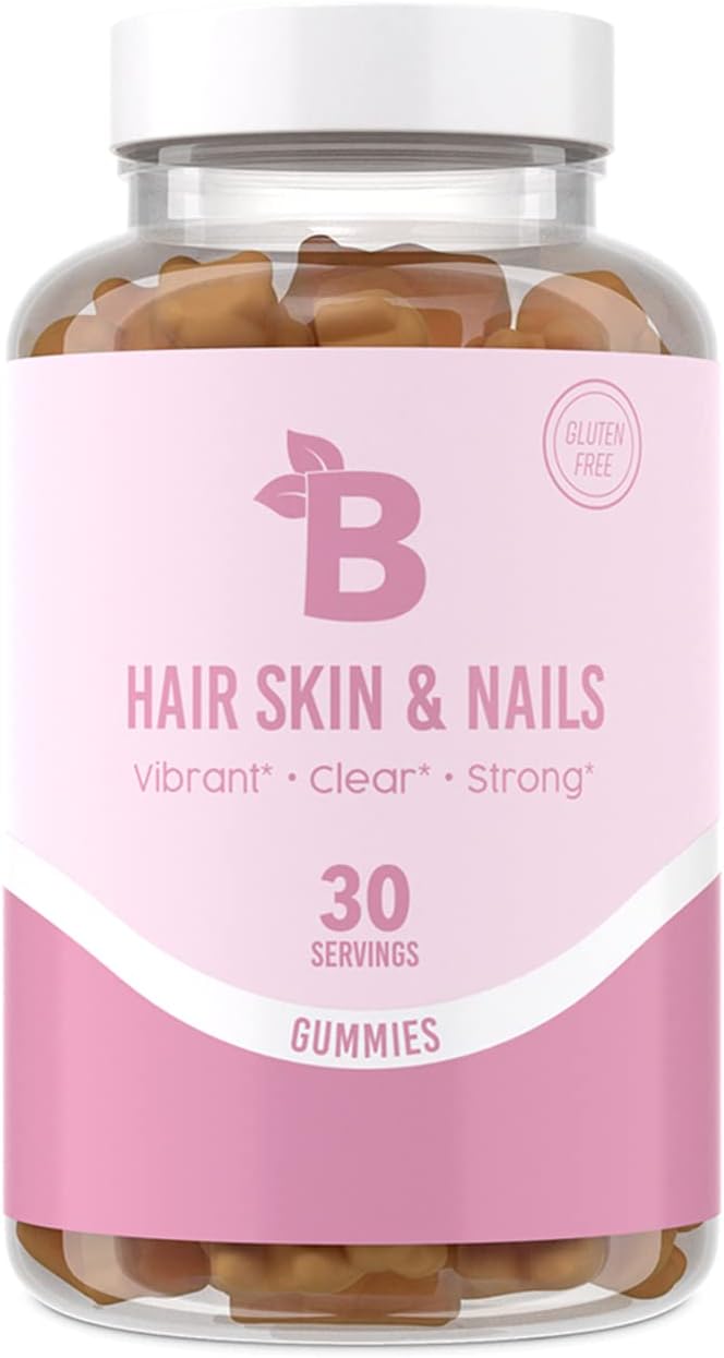 Bloom Nutrition Hsn Biotin Gummies With Vitamin C, D, & Folic Acid | H