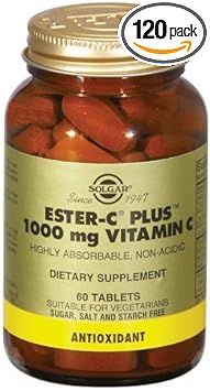 Solgar Ester-C Plus 1000mg 60 Tab 2-Pack