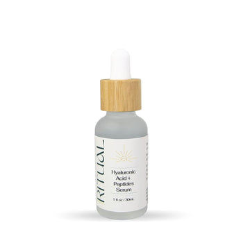 Ritual Skincare Hyaluronic Acid + Peptide Serum - oil free, Hyaluronic Acid, Peptides, B Vitamins, Niacinamide, Improve Skin Tone, Hydrating, Boosts Collagen Production, Anti-Aging Facial Serum