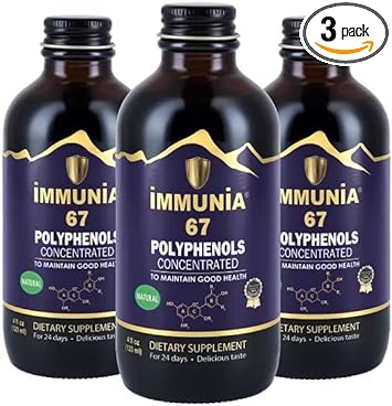 Immunia 67 polyphenols - Elderberry Concentrate and Antioxidant Fruits