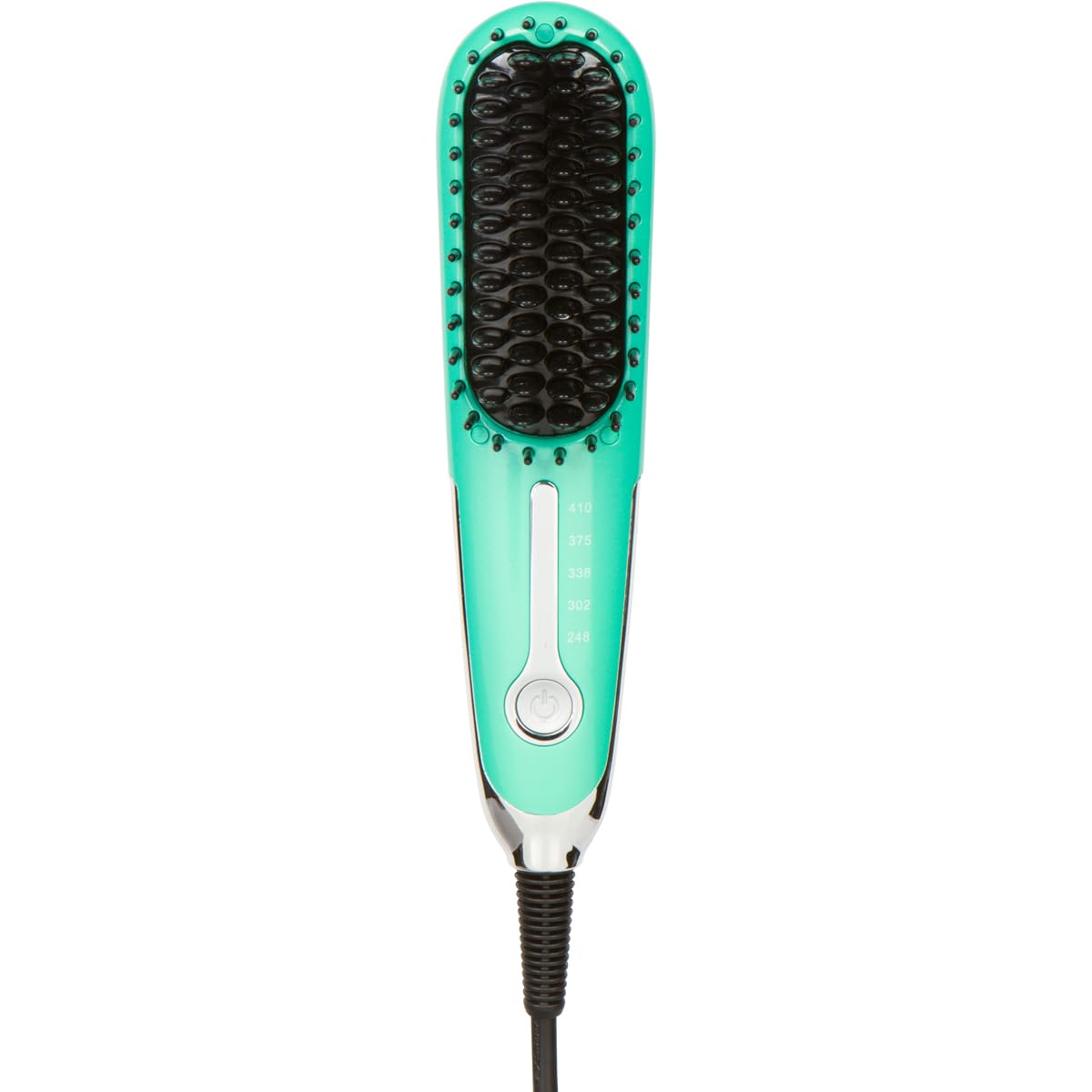 Head Kandy Sidekick | Travel Size Hair Straightener Brush | Compact Design| Great for Short Hair, Bangs, Touch Ups | Mint