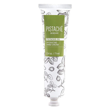 Pistaché Skincare Pistachio Oil Hand Cream + Hydrates and Nourishes Last All Day + Vitamin E + Antioxidant Protection + Protects Skin, Nails & Cuticles, 2.4