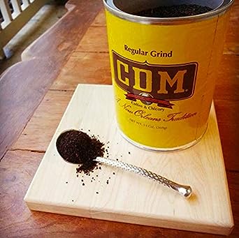 CDM Coffee & Chicory Regular Grind Ground Coffee Canister