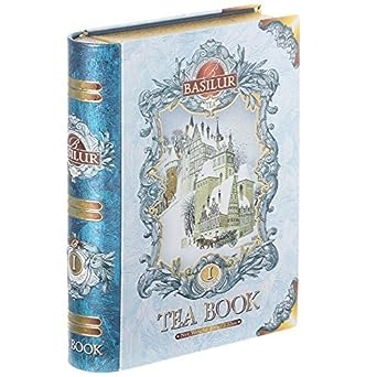 Basilur, Tea Book Collection, 100% Pure Ceylon Tea, Book Volume 1, Collectable Metal Caddy by Basilur