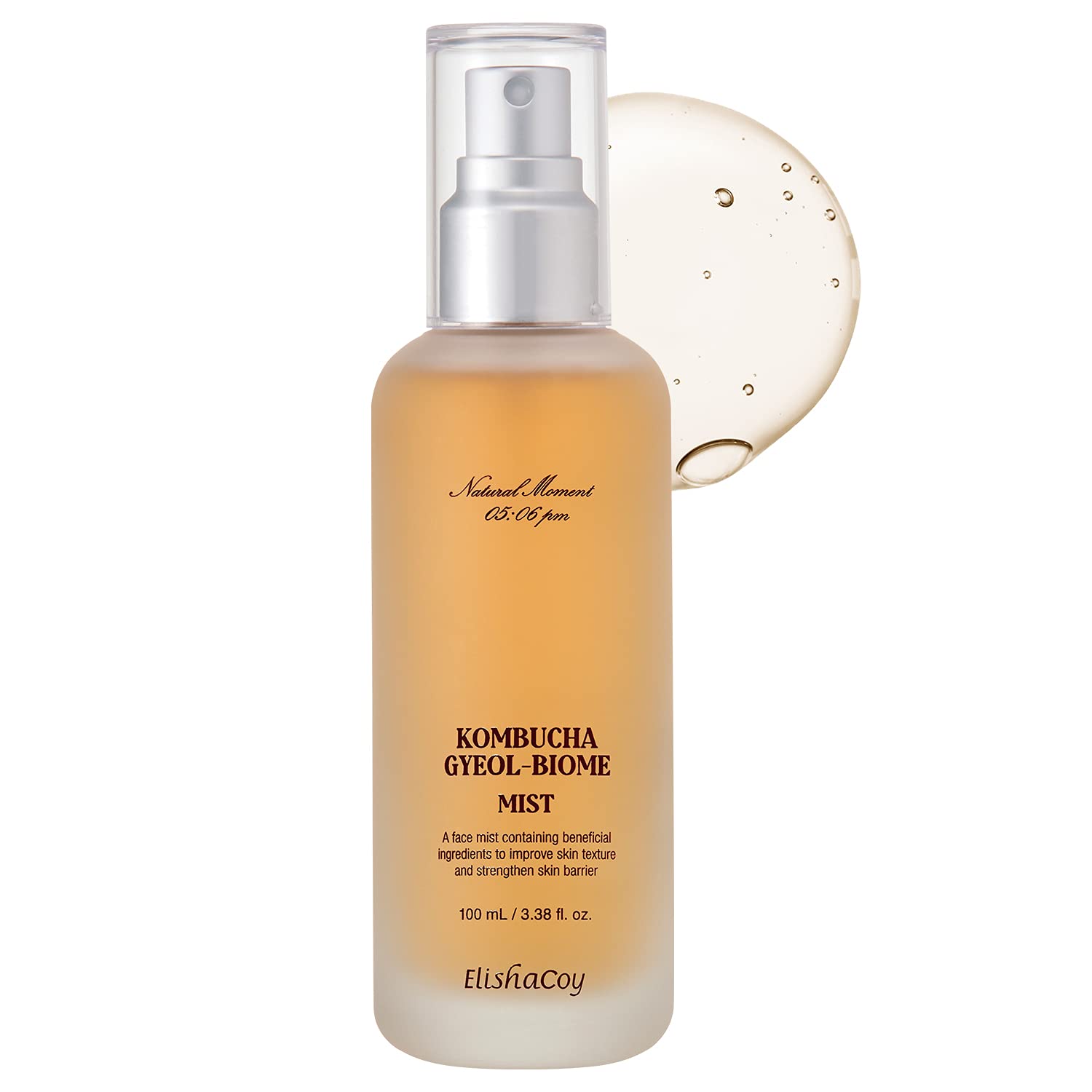 Elishacoy Face Mist Hydrating Spray Kombucha Gyeol Biome Mist - Hydrating & Skin Smoothing Facial Mist Face Spray Makeup Setting Spray Preppy Skin Care Products- Vegan Formula 3.38 ./100
