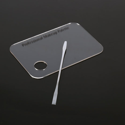 Cosmetic Mixing Palette for Clear Acrylic Makeup Nail Art Tool Set Home Use Travel