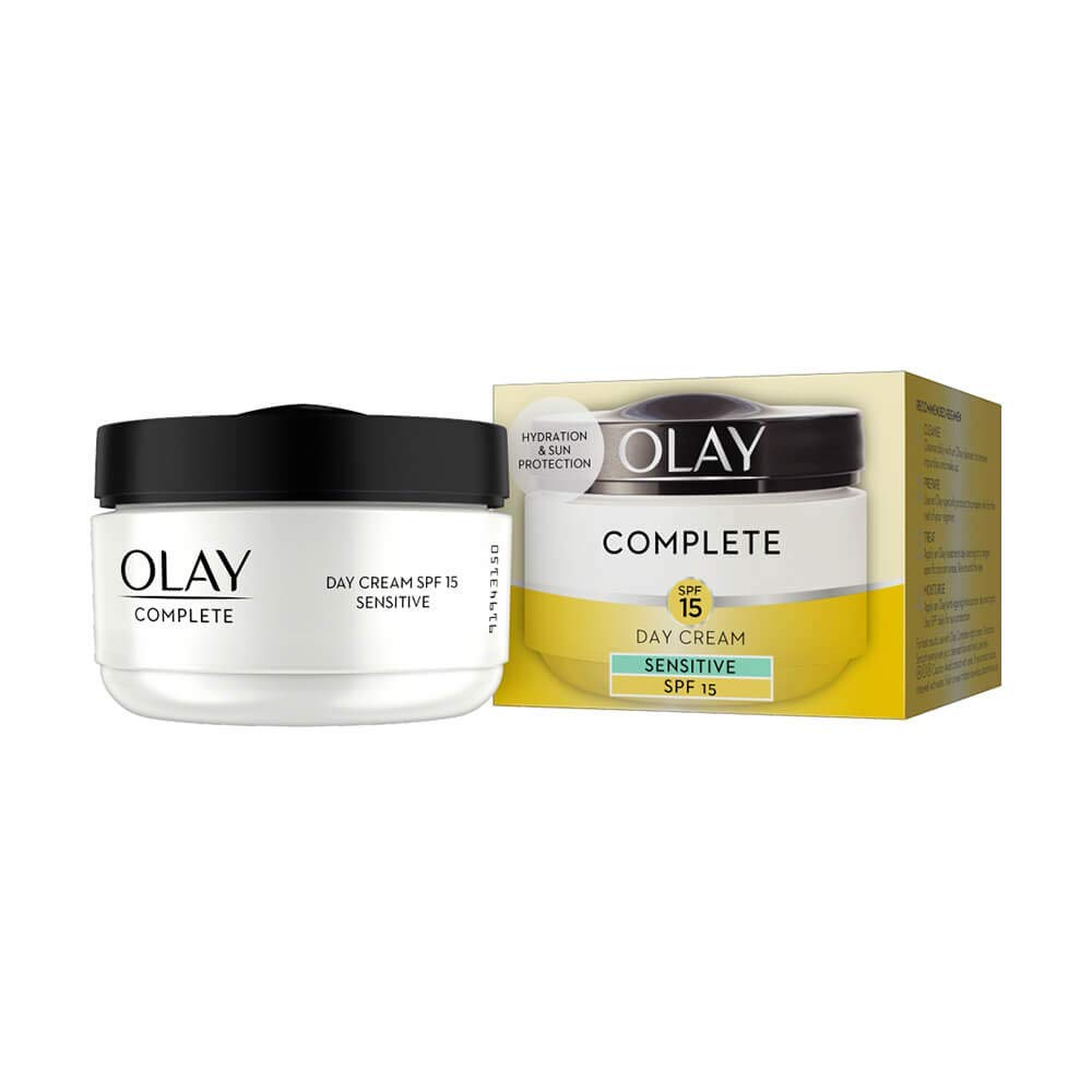 Olay Essentials Complete Care Day Cream SPF 15 for Sensitive