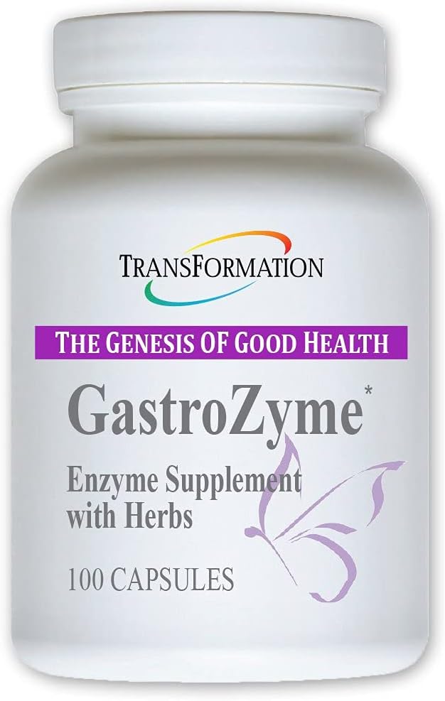 Transformation Enzymes Gastrozyme - 100 Capsules100 Count (Pack Of 1)3.2 Ounces