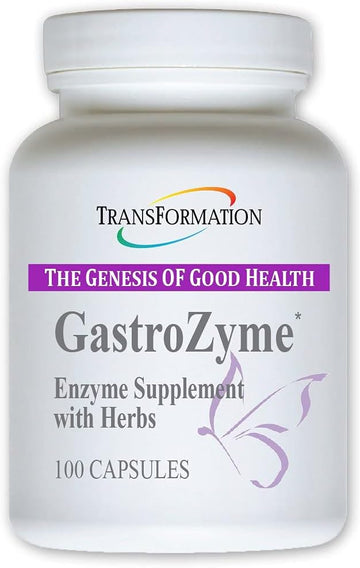 Transformation Enzymes GastroZyme - 100 Capsules100 Count (Pack of 1)3.2 Ounces