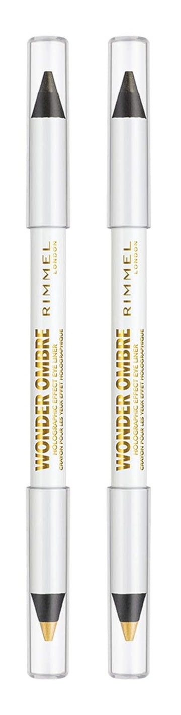 Rimmel Wonder ombre eyeliner, golden gaze, 2 Count