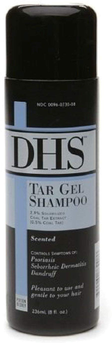 DHS Tar Gel Shampoo Scented 8  (Pack of 2)