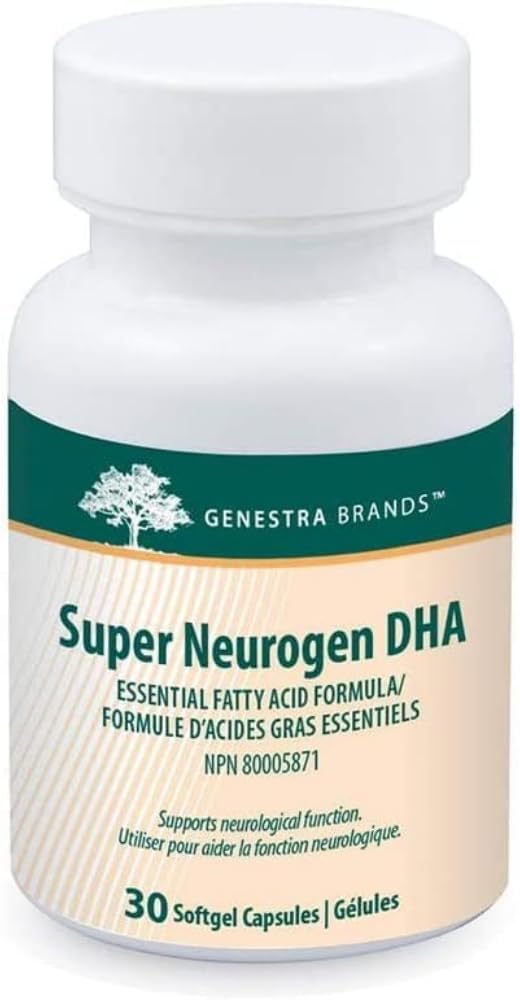 Genestra Brands Super Neurogen DHA, 30 softgels

30 Grams