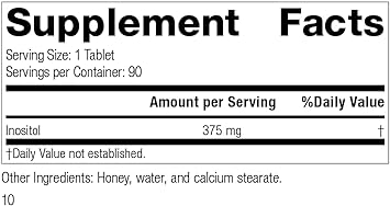 Standard Process Inositol - Whole Food Nervous System Supplements, Hea