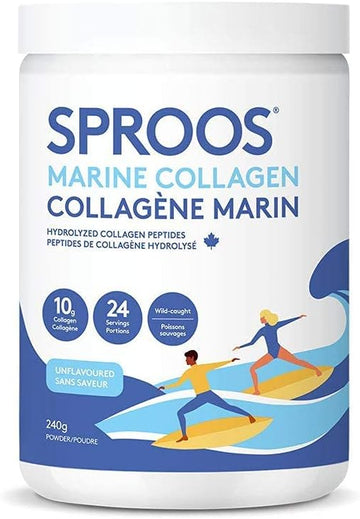 Sproos Premium Marine Collagen Peptide Powder |Wild-Caught,