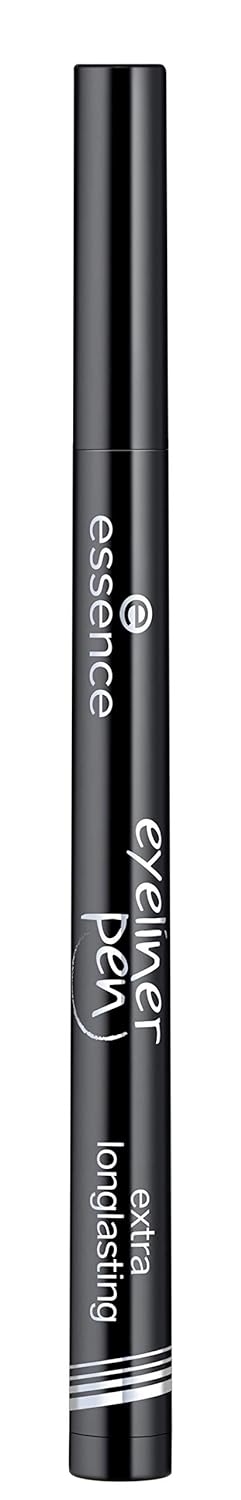 essence | 5-Pack Black Eyeliner Pen | Longlasting & Pigmented Liquid Formula | Glide-on & Precise Application | Felt Tip Applicator | Vegan & Paraben Free | Cruelty Free