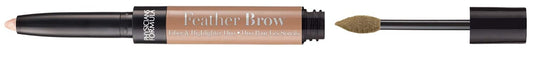 Physicians Formula Eye Booster Feather Brow Fiber & Highlighter Duo, Light Brown, 0.29