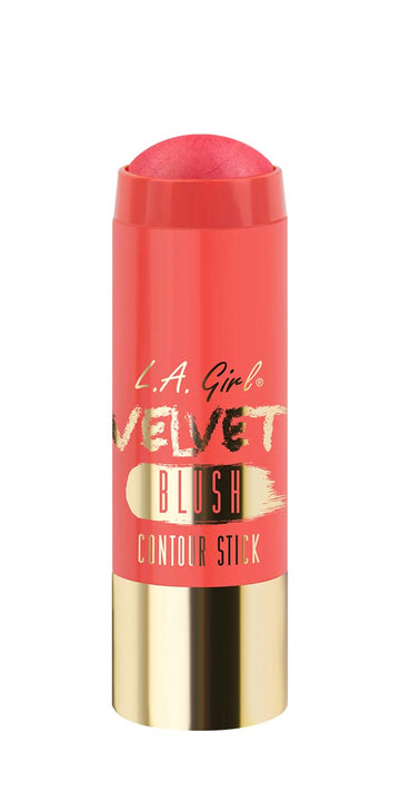 L.A. Girl Velvet Contour Sticks, Blush My Bae, 0.2  (Pack of 3)