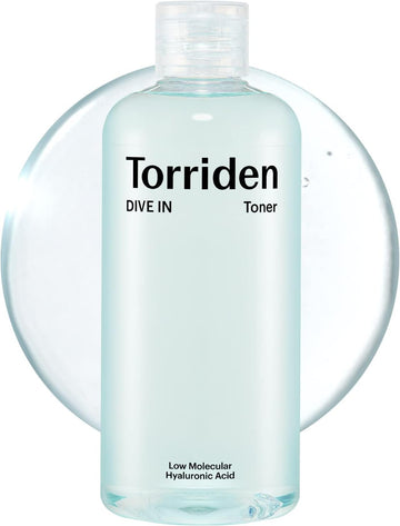 Torriden Dive-in Low-Molecular Hyaluronic Acid Toner 10.14   | Low pH Facial Toning Water That Hydrates and Moisturizes Sensitive, Dehydrated, Oily Skin | Vegan Korean Skin Care