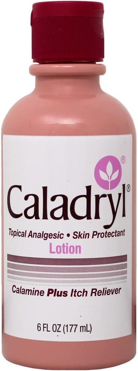 Pink Calamine Skin Protectant Plus Itch Relief, 6 Ounce, 2 B