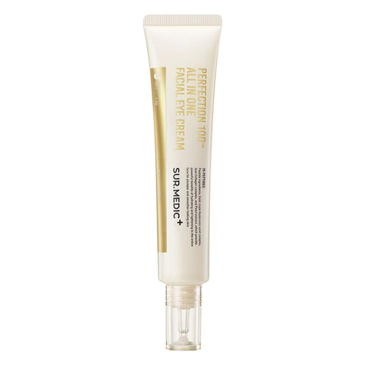 SUR.MEDIC+ 24K Gold Perfection All In One Cream for Face & Eye with Hyaluronic Acid, Panthenol and 24 Gold 1.18