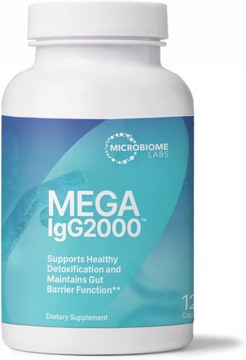 Microbiome Labs Mega IgG2000 Capsules - Dairy Free Colostrum Alternati