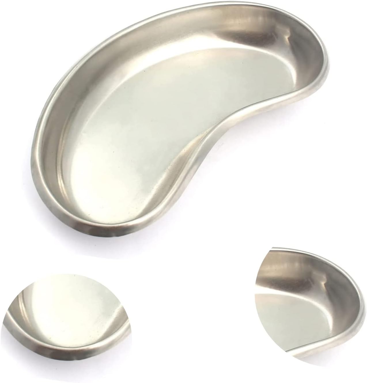 DDP 8" Kidney Bowl Basin Emesis Tray Stainless Steel Satin R