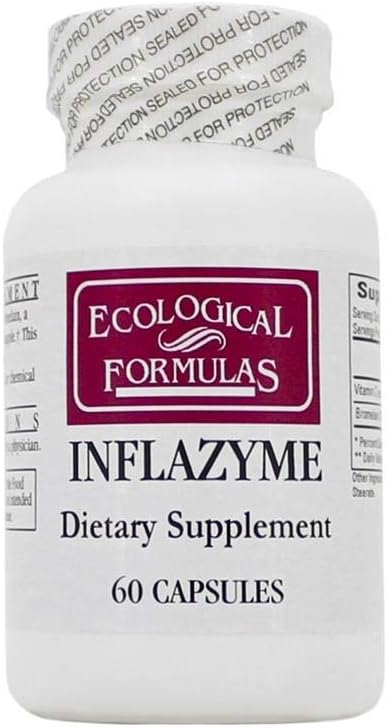 Ecological Formulas Inflazyme, White, 60 Count