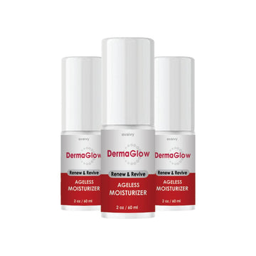 Derma Glow Ageless Moisturizer Serum - 3 Pack