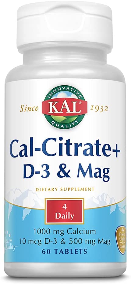 KAL Cal-Citrate Plus Tablets, 1000 mg