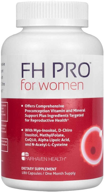 Fairhaven Health Fh Pro For Women | Premium Fertility Supplement For W