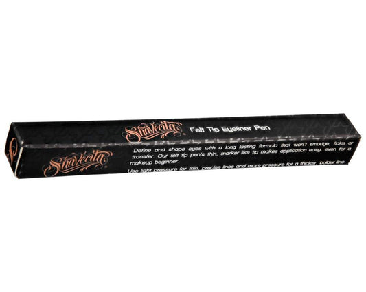 Suavecita Felt Tip Eyeliner Pen Matte Black Vegan & Cruelty Free Precise Lines