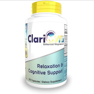 ClariMAG Capsules | Enhanced Magnesium | 60 Count | Relaxation & Cogni