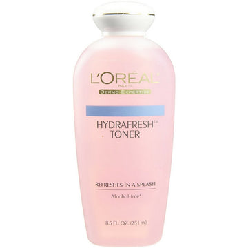 L'Oreal Paris Skincare HydraFresh Toner, Alcohol Free Toner 