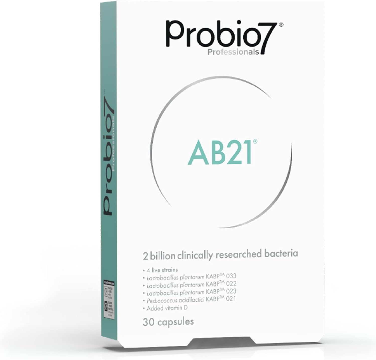 Probio7 Professionals | AB21 | 2 Billion Friendly Bacteria | Optimum A20 Grams