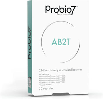 Probio7 Professionals | AB21 | 2 Billion Friendly Bacteria | Optimum A20 Grams