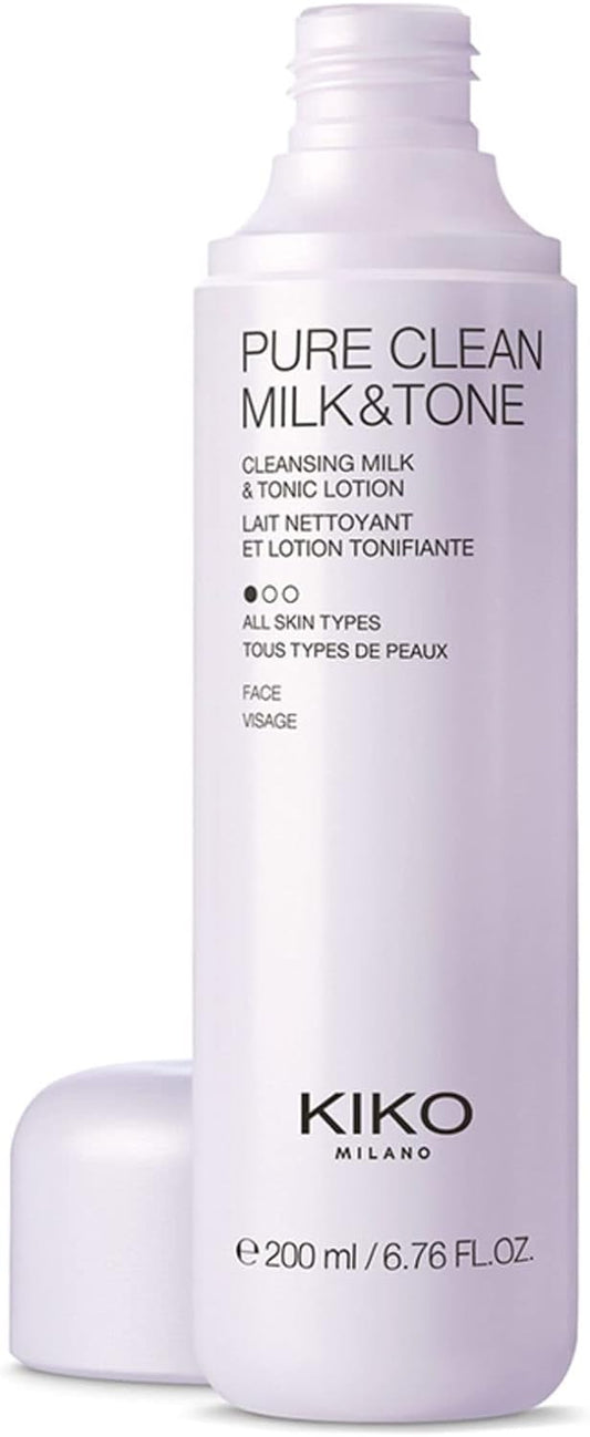 KIKO Milano - Pure Clean Milk & Tone 2-in-1 Cleansing Milk a