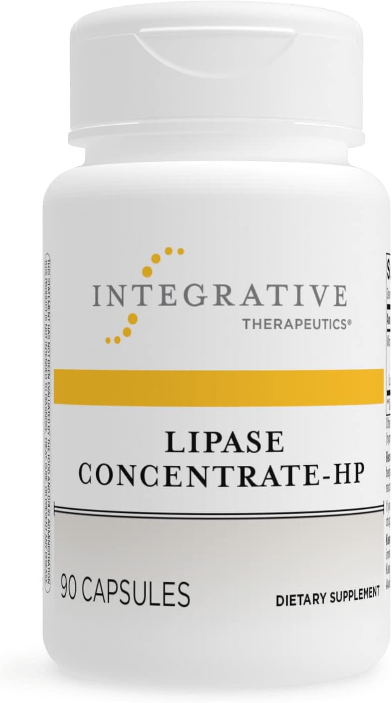 Integrative Therapeutics Lipase Concentrate-Hp-Gut Enzyme Supplement F0.32 Ounces