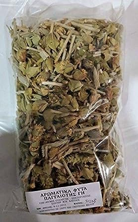 Greek Mountain Tea Infusion Herbs (Sideritis Syriaca)50g THIS PRODUCT IT IS ORIGINAL FROM GREEK DELICATESSEN SELLER