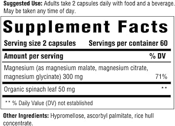 INNATE Response Formulas Magnesium 300 mg - Mineral Supplement for Mus