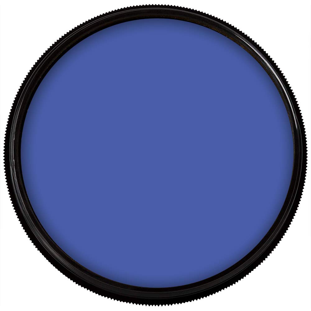 Mehron Makeup Foundation Greasepaint | Stage, Face Paint, Body Paint, Halloween Makeup 1.25  (38 g) (BLUE)