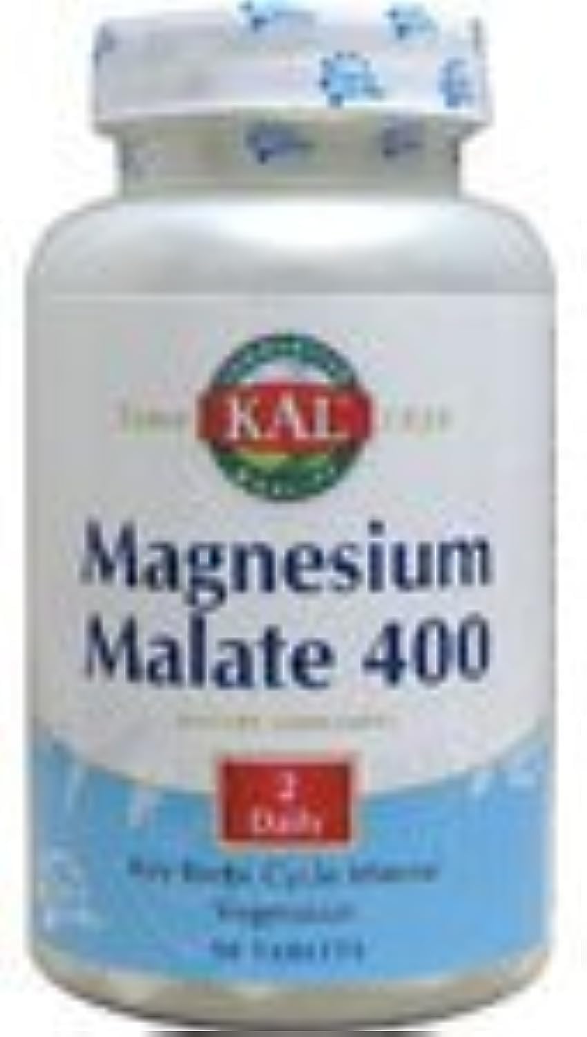 KAL Magnesium Malate 400mg, Chelated Magnesium Supplement with Malic Acid, Healthy Energy & Muscle Function Support, Enh