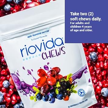 4Life RioVida Chews - Dietary Supplement Supports Healthy Immune Syste