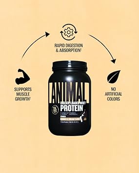 Animal Whey Isolate Whey Protein Powder – Isolate Loaded for Post Work