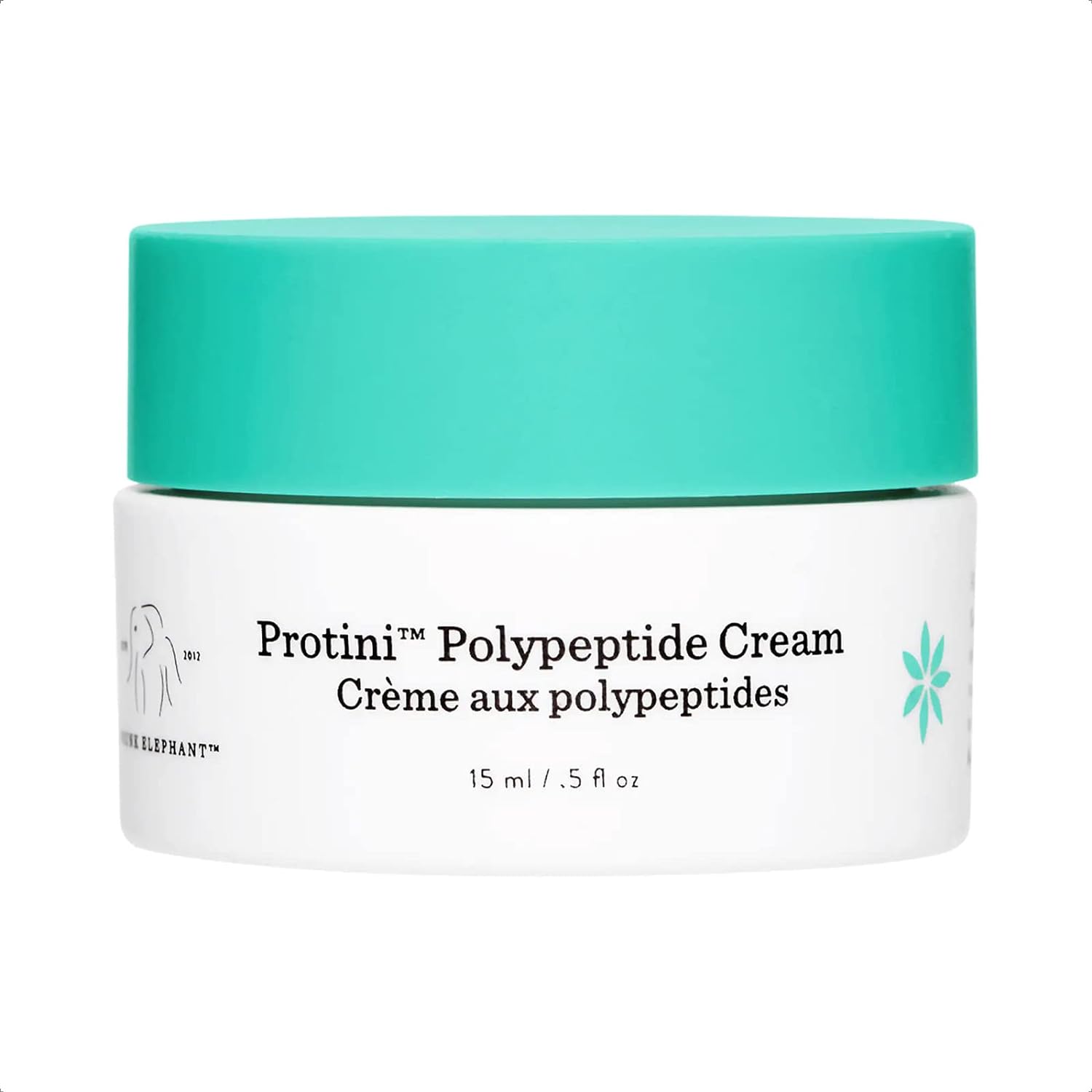 Drunk Elephant Protini Polypeptide Cream Mini. Protein Face Moisturizer with Amino Acids (15  / 0.50  )