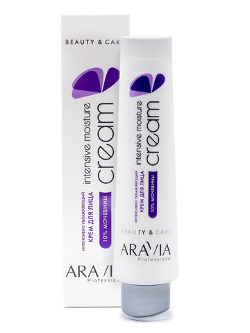 ARAVIA Face Cream with Urea for Dry Skin | Deep Hydration | Intensively Moisturizing Sensitive Skin 100  | 3.4