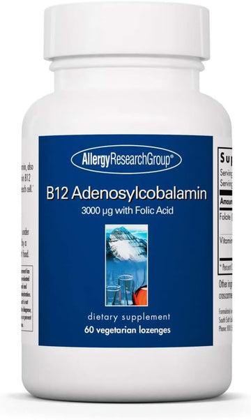 Allergy Research Group - B12 Adenosylcobalamin - for Brain, Nerves, Bl