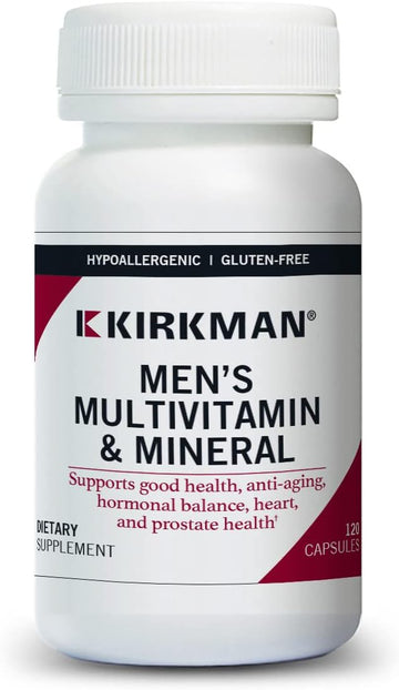 Kirkman 60 to 90 Men’s Multi-Vitamin and Mineral Boost || 120 Vegetari
