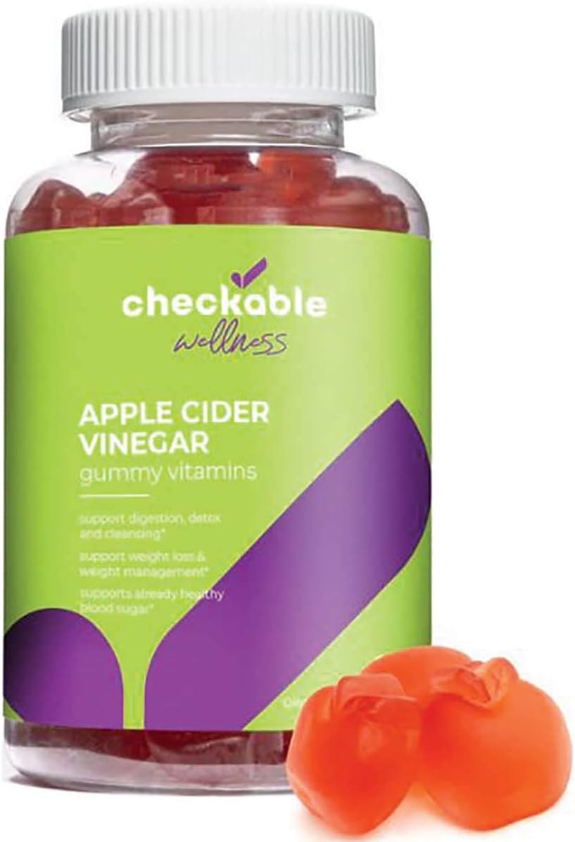 Checkable Apple Cider Vinegar Gummies - Support For Weight Management