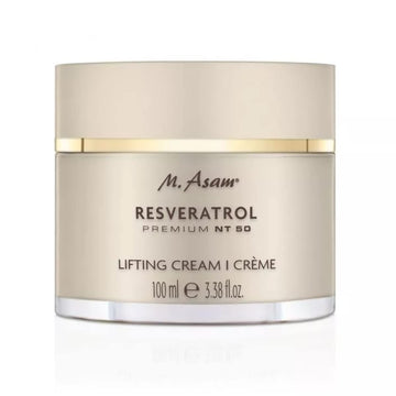M. Asam Resveratrol Premium NT50 Lifting Face Cream – Anti-Aging Face Moisturizer concentrated Resveratrol & special lifting peptide to firm & smooth skin, 3.38
